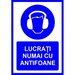 Placuta lucrati numai cu antifoane